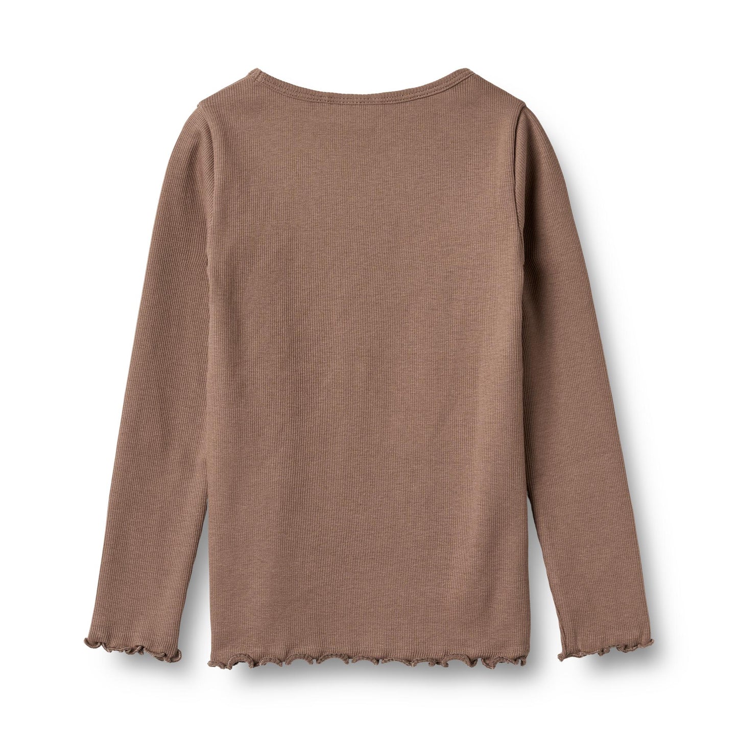 Wheat Ida T-Shirt langarm - toffee brown