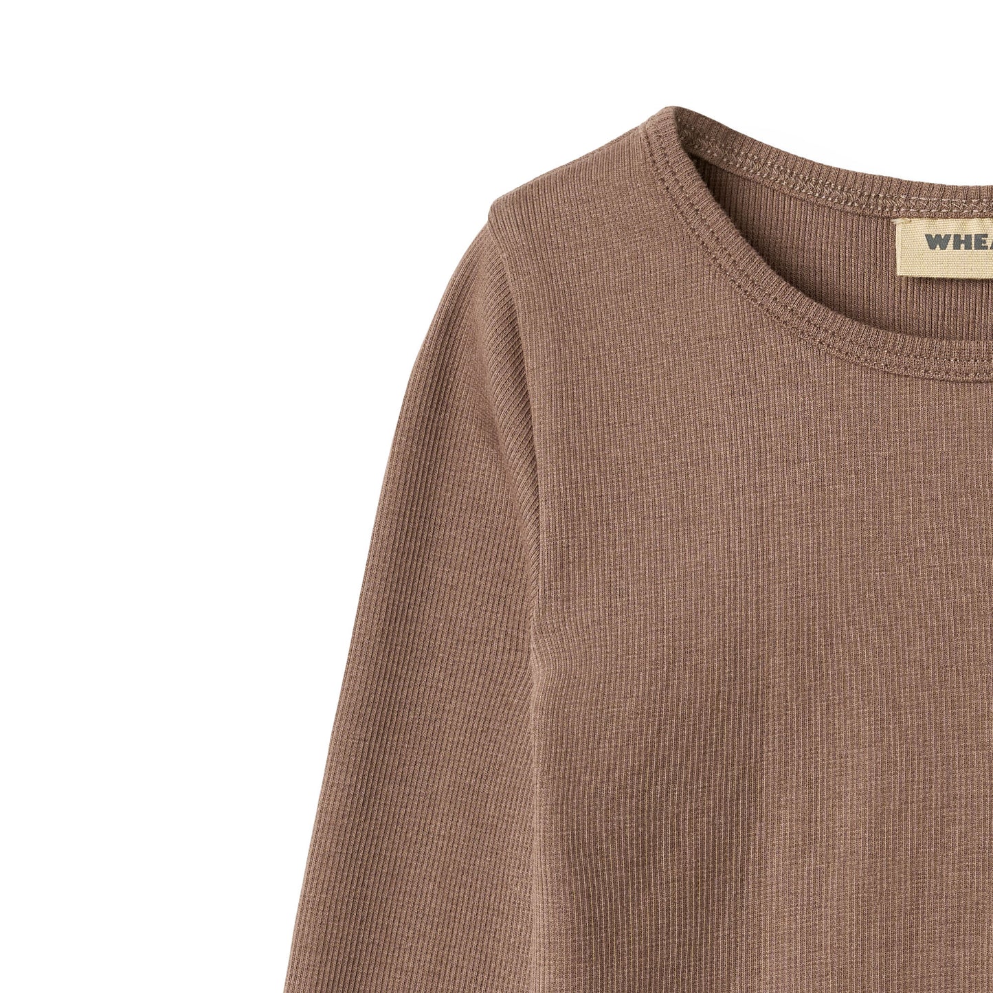 Wheat Ida T-Shirt langarm - toffee brown