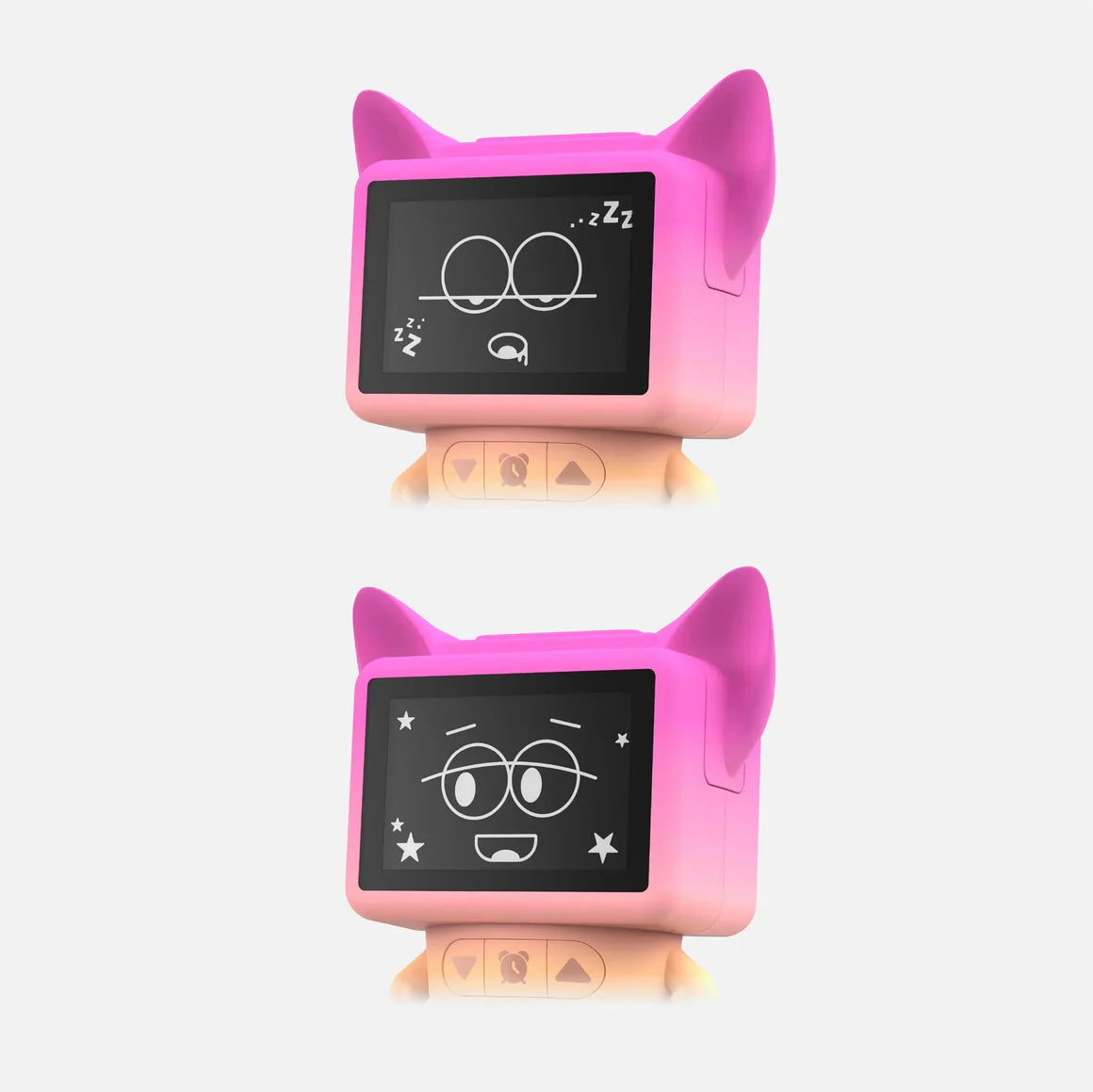 MOB Wecker - Dancing Clock - Pink