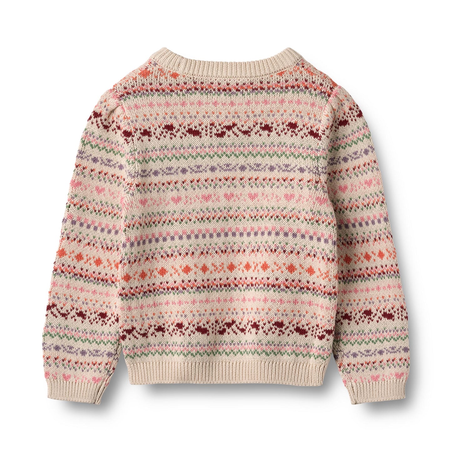 Wheat Jaquard Pullover Olga
