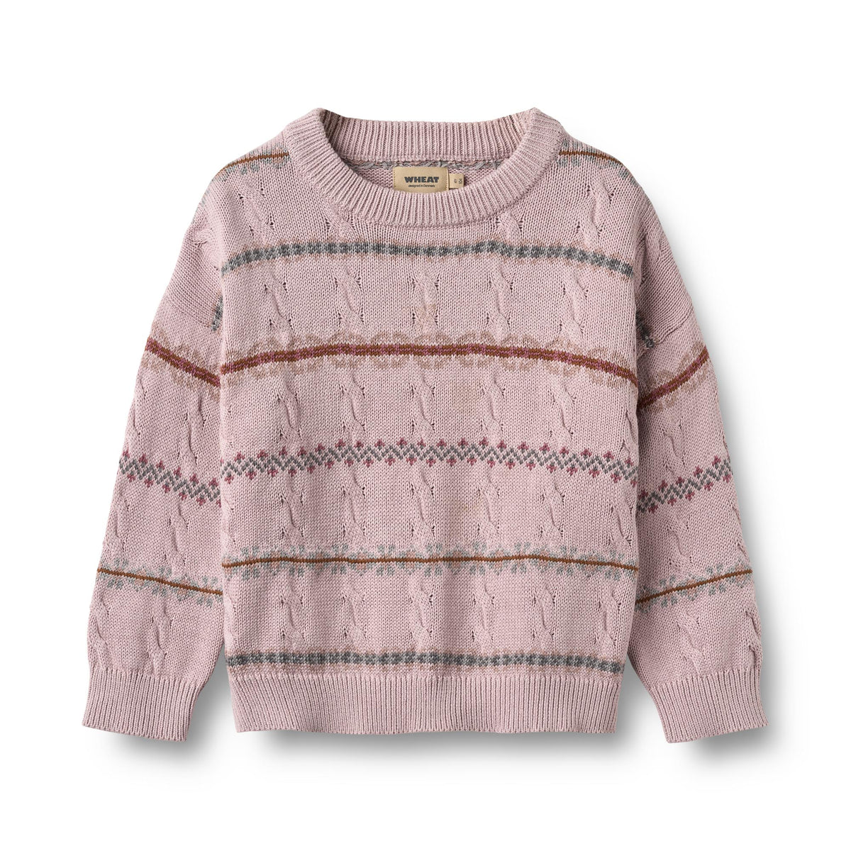 Wheat Jacquard Pullover Harper