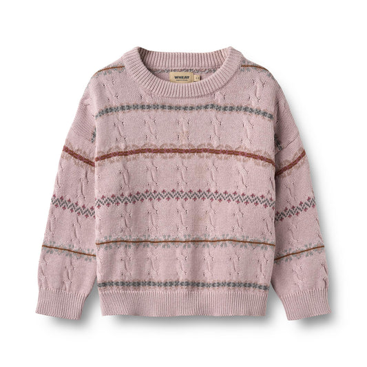 Wheat Jacquard Pullover Harper