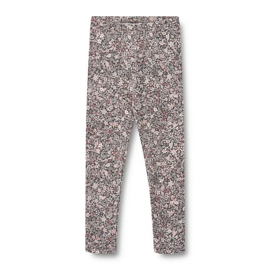 Wheat Leggings Jules - purple stone flowers