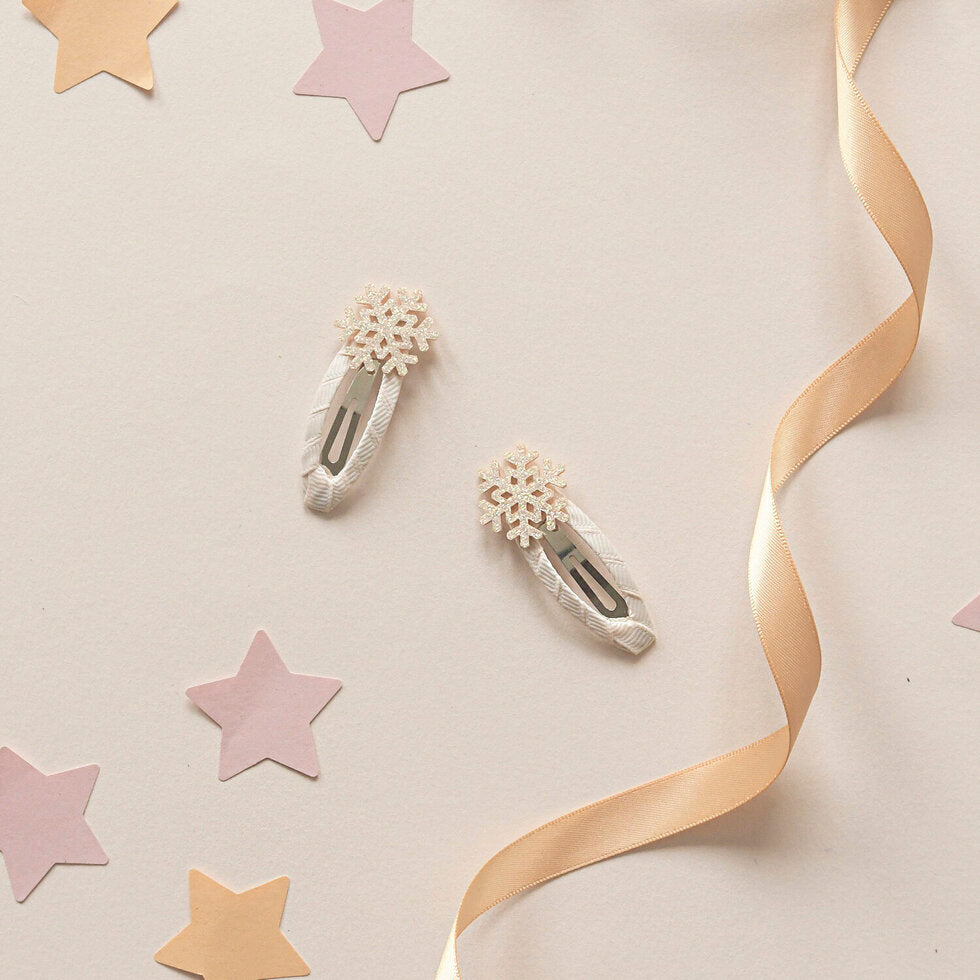Rockahula X-Mas schimmernde Schneeflocke Haarclips