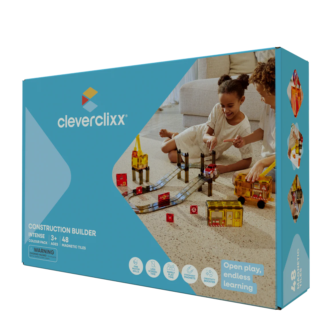 Cleverclixx Construction Builder Pack 48 Teile