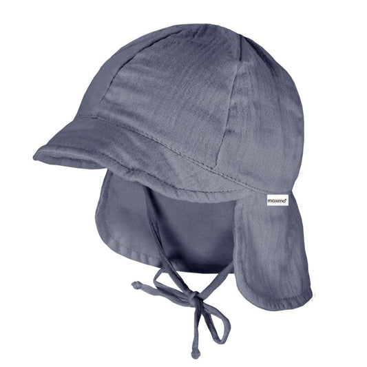 maximo GOTS Baby Schildmütze Musselin