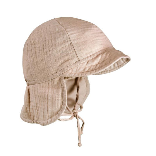 maximo GOTS Baby Schildmütze Musselin