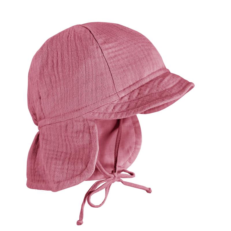 maximo GOTS Baby Schildmütze Musselin