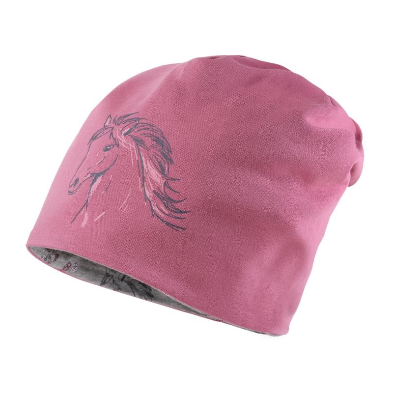 Maximo KIDS Girl-Beanie Pferd
