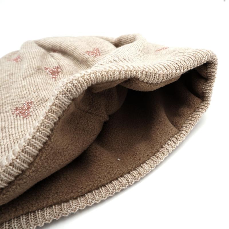 Maximo KIDS Girl Beanie Herzen