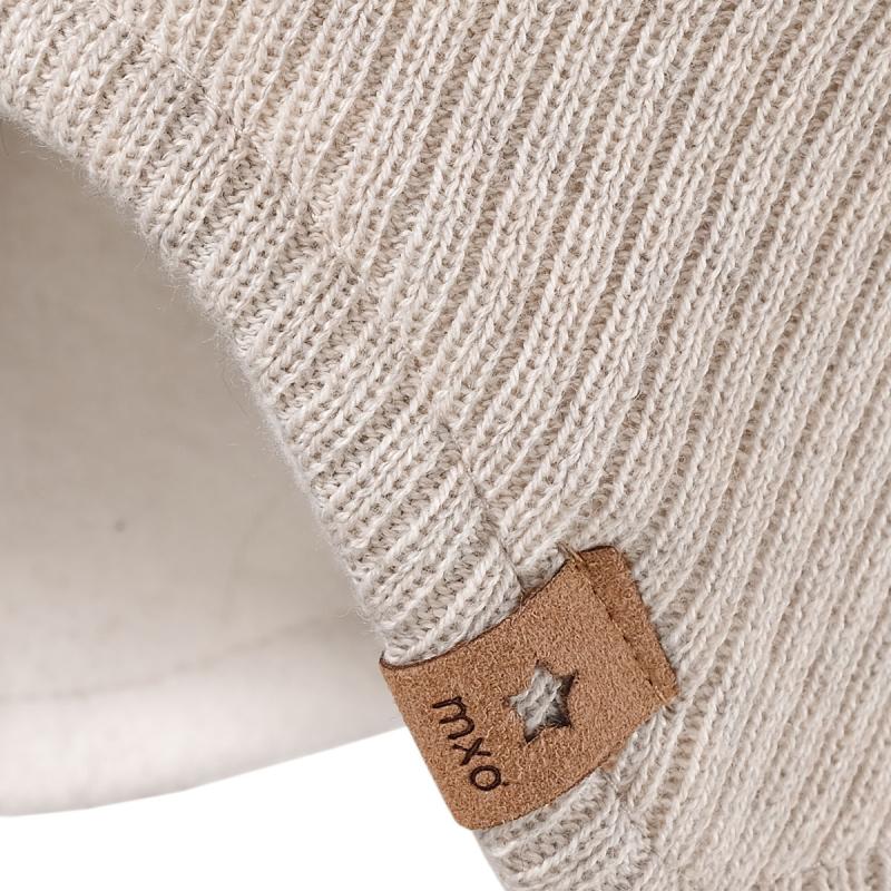 Maximo GOTS BABY Mütze Fleecefutter