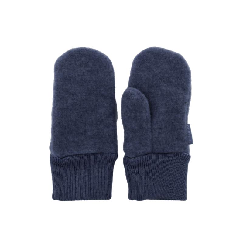 Maximo GOTS MINI-Fingerhandschuhe Daumen Wollfleece