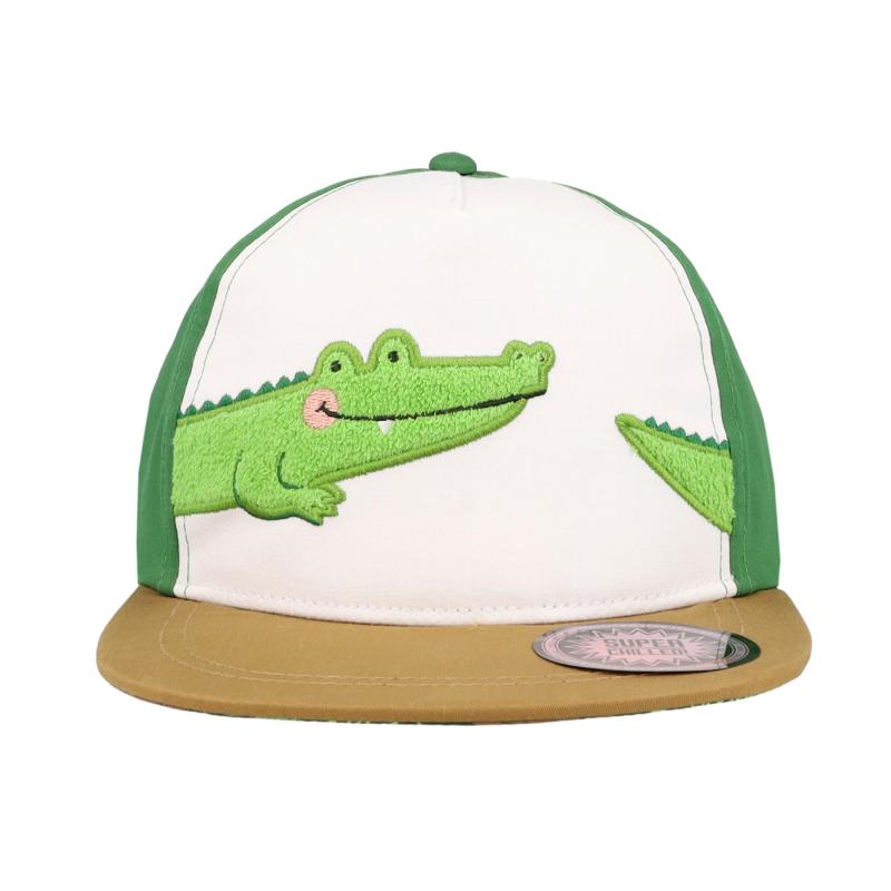 maximo Kids Boy-Cap Krokodil Snap-back Verschluß