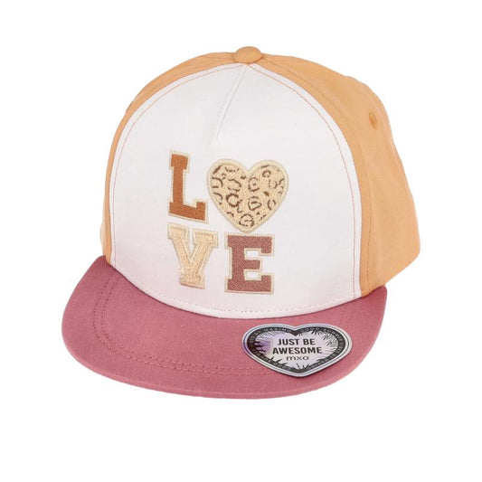 maximo Kids Girl-Cap love Snap-back Verschluß