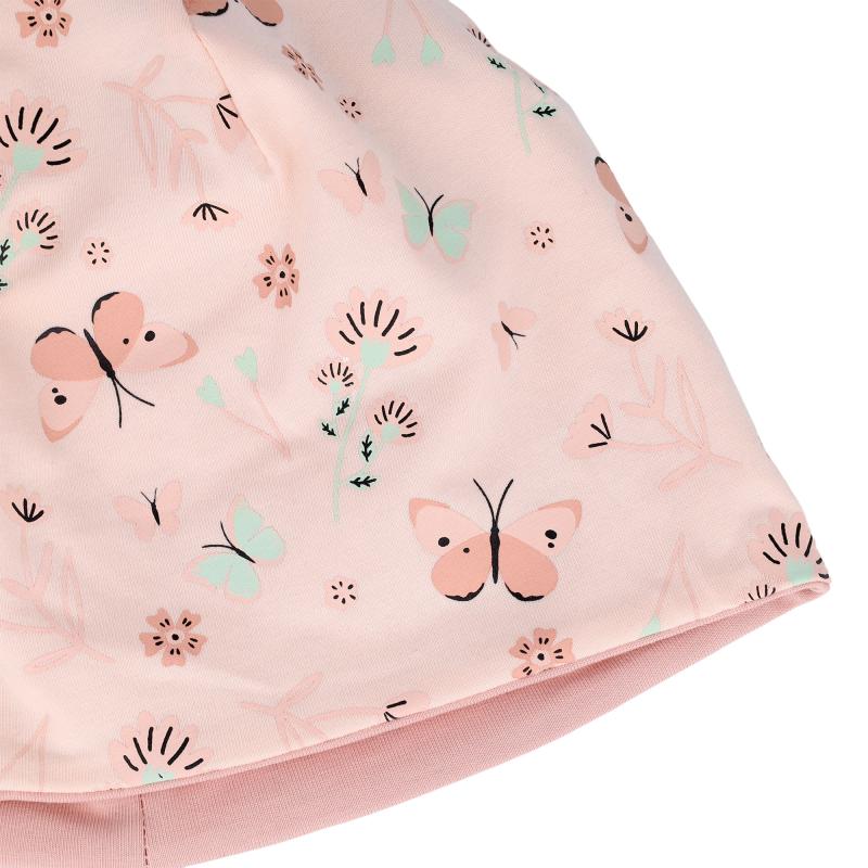 maximo Kids Girl Wende-Beanie Schmetterling