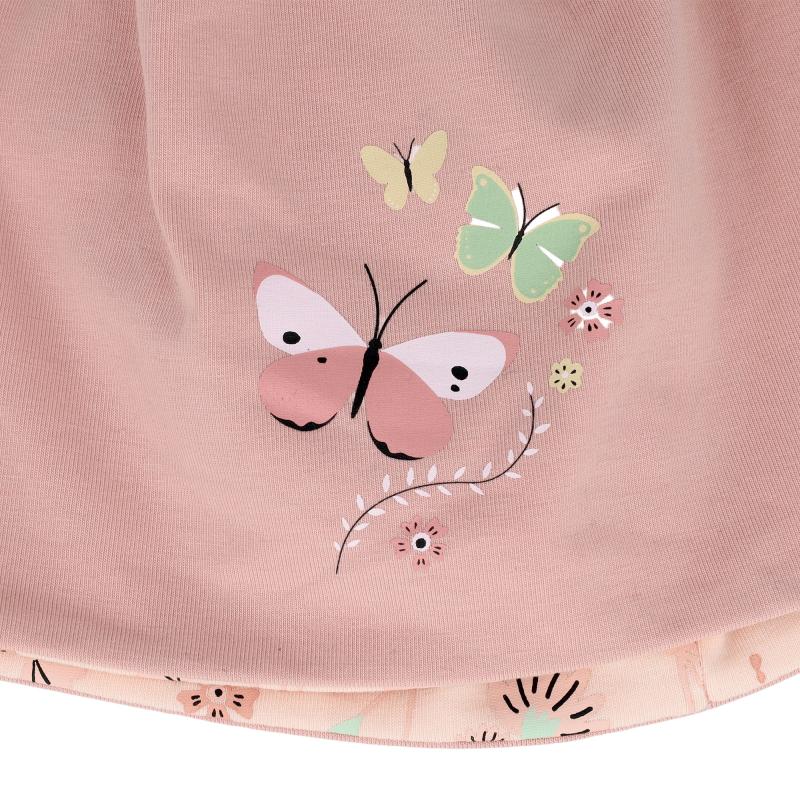 maximo Kids Girl Wende-Beanie Schmetterling