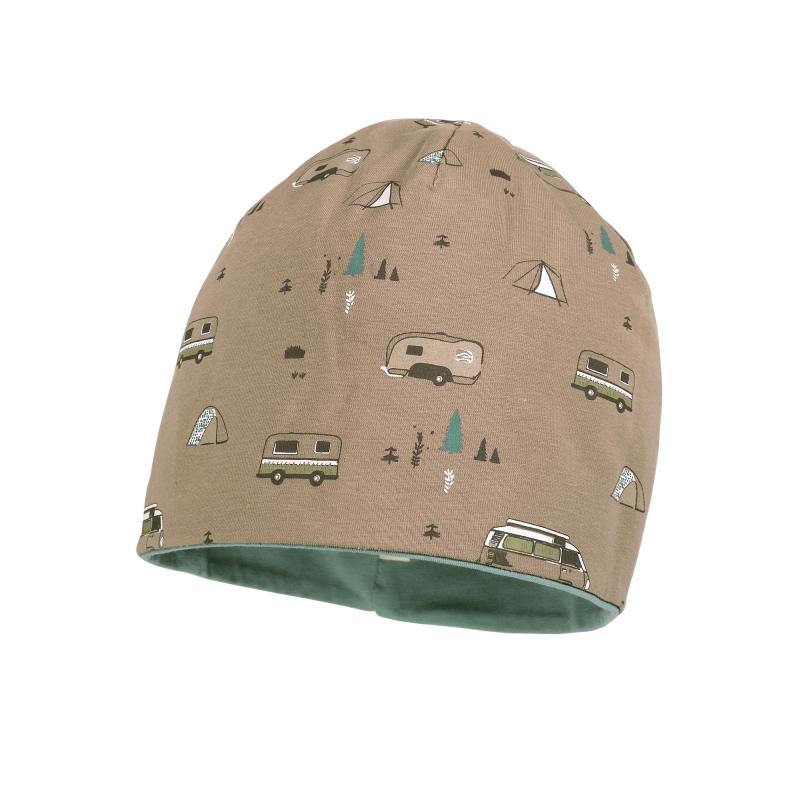 maximo Kids Girl Wende-Beanie Camping Auto