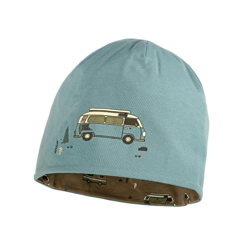 maximo Kids Girl Wende-Beanie Camping Auto
