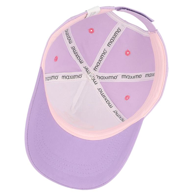maximo Kids Girl-Cap Flamingo Stickerei Klettverschluß