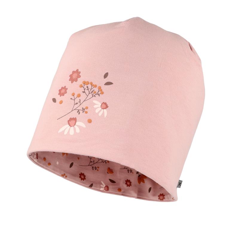 maximo KIDS GIRL Wende-Beanie Blumen