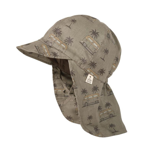 maximo Kids Boy Schildmütze Camping Bus Nackenschutz UV 30