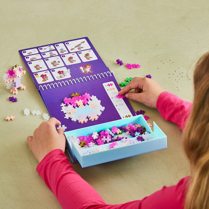 Plus-Plus Puzzle by Number Activity-Pad: Magie - 125 Bausteine