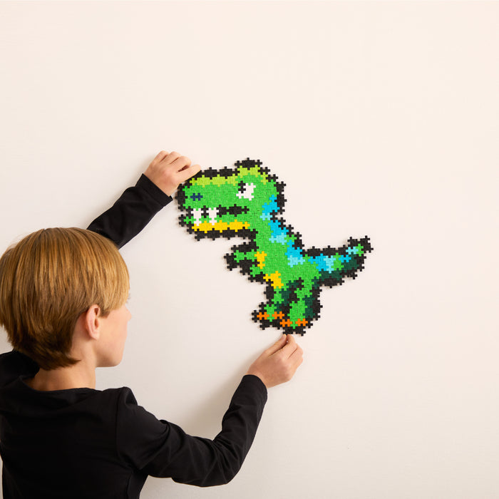 Plus-Plus Mini: Puzzle T-Rex - 250 Bausteine