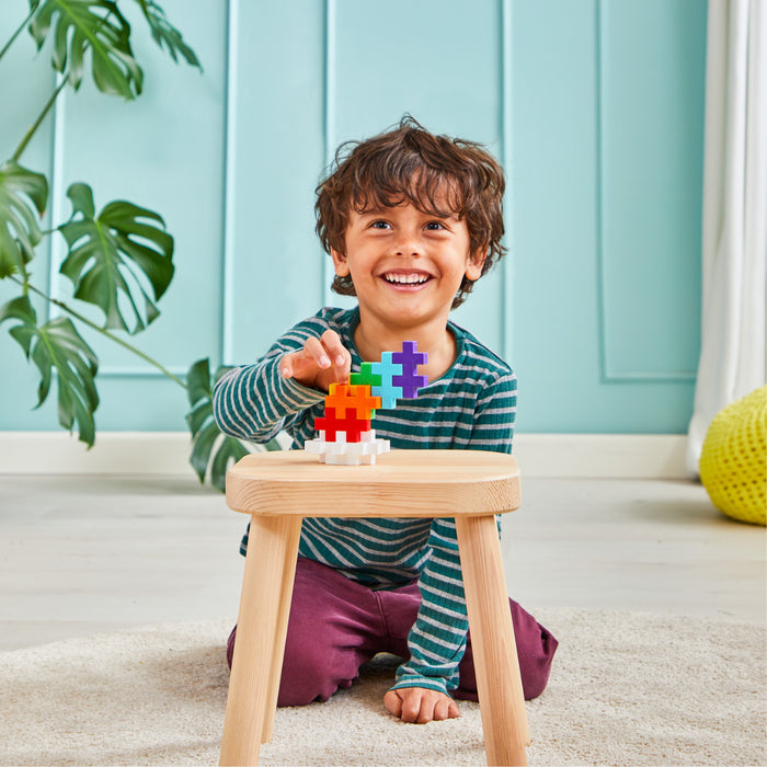 Plus-Plus Bausteine BIG: Regenbogen – 15 Teile