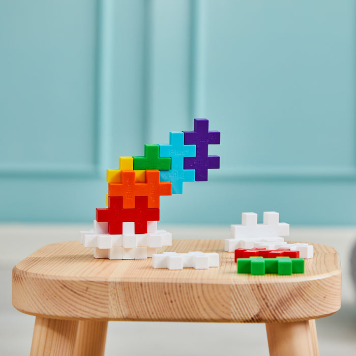 Plus-Plus Bausteine BIG: Regenbogen – 15 Teile