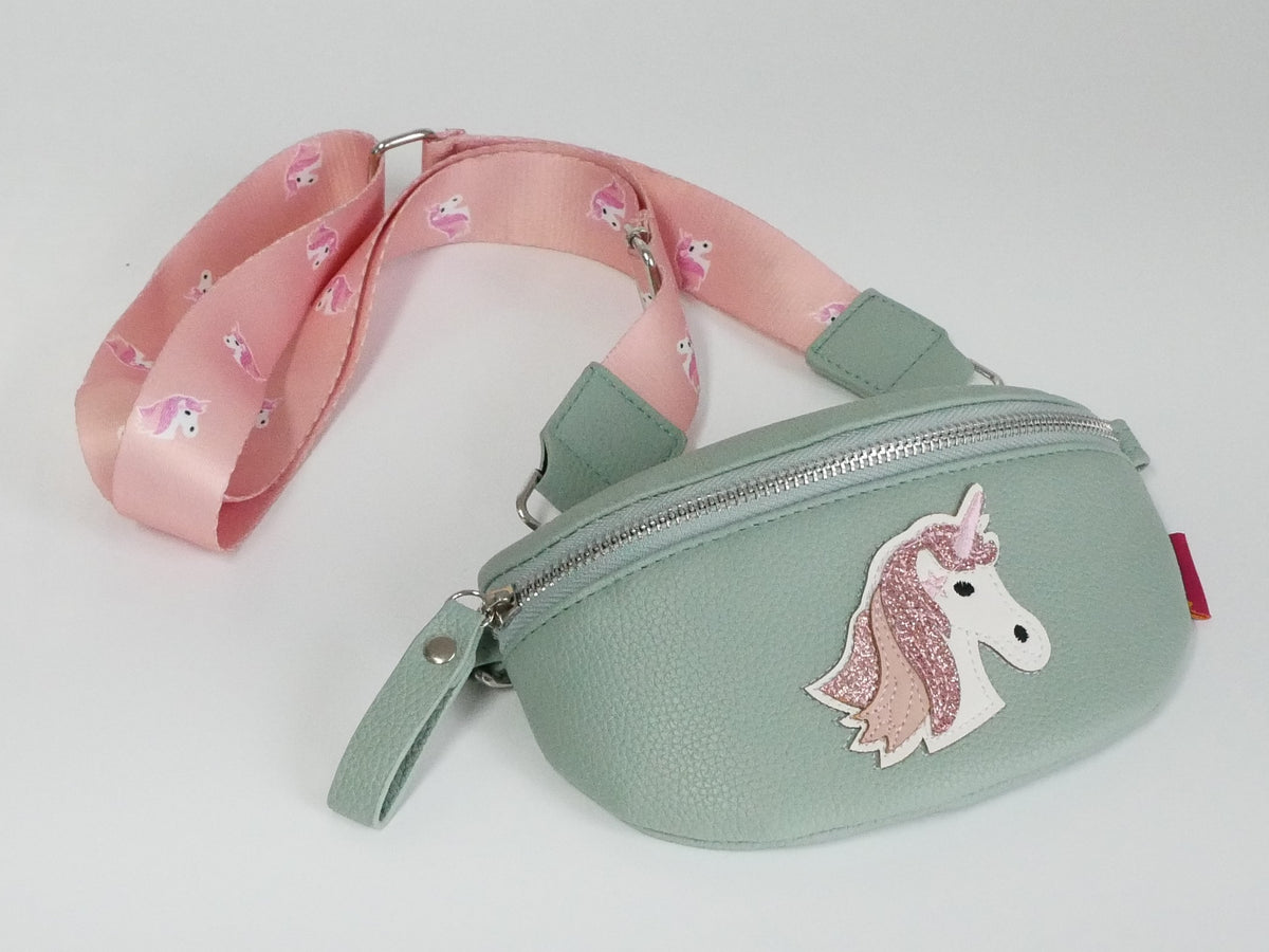 KisMe Sidebag Einhorn sorbet lindgrün
