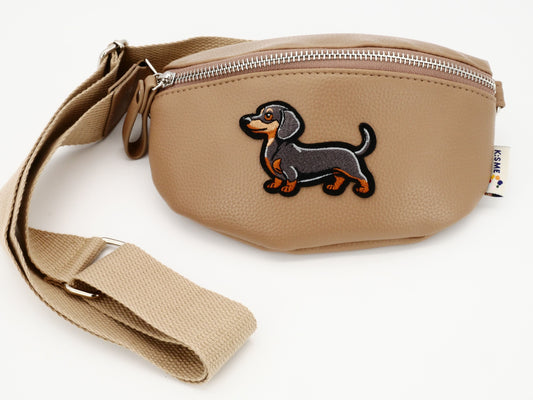 KisMe Sidebag Sir Winston Dackel beige