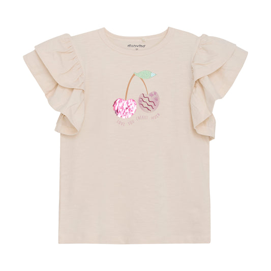 Minymo T-Shirt Kirsche