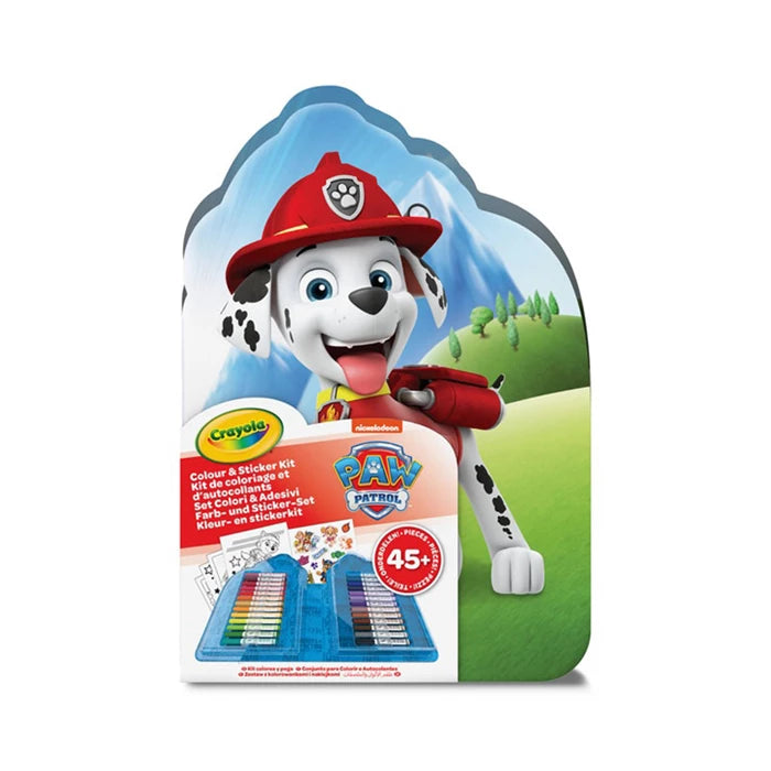 Crayola Farb- und Sticker Set Paw Patrol