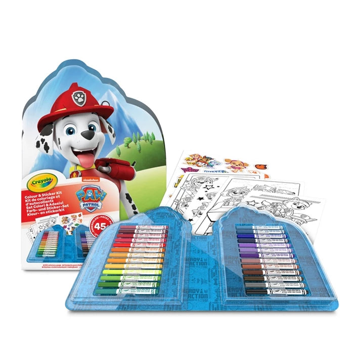Crayola Farb- und Sticker Set Paw Patrol