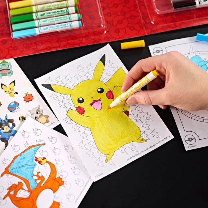 Crayola Farb- und Sticker Set Pokemon