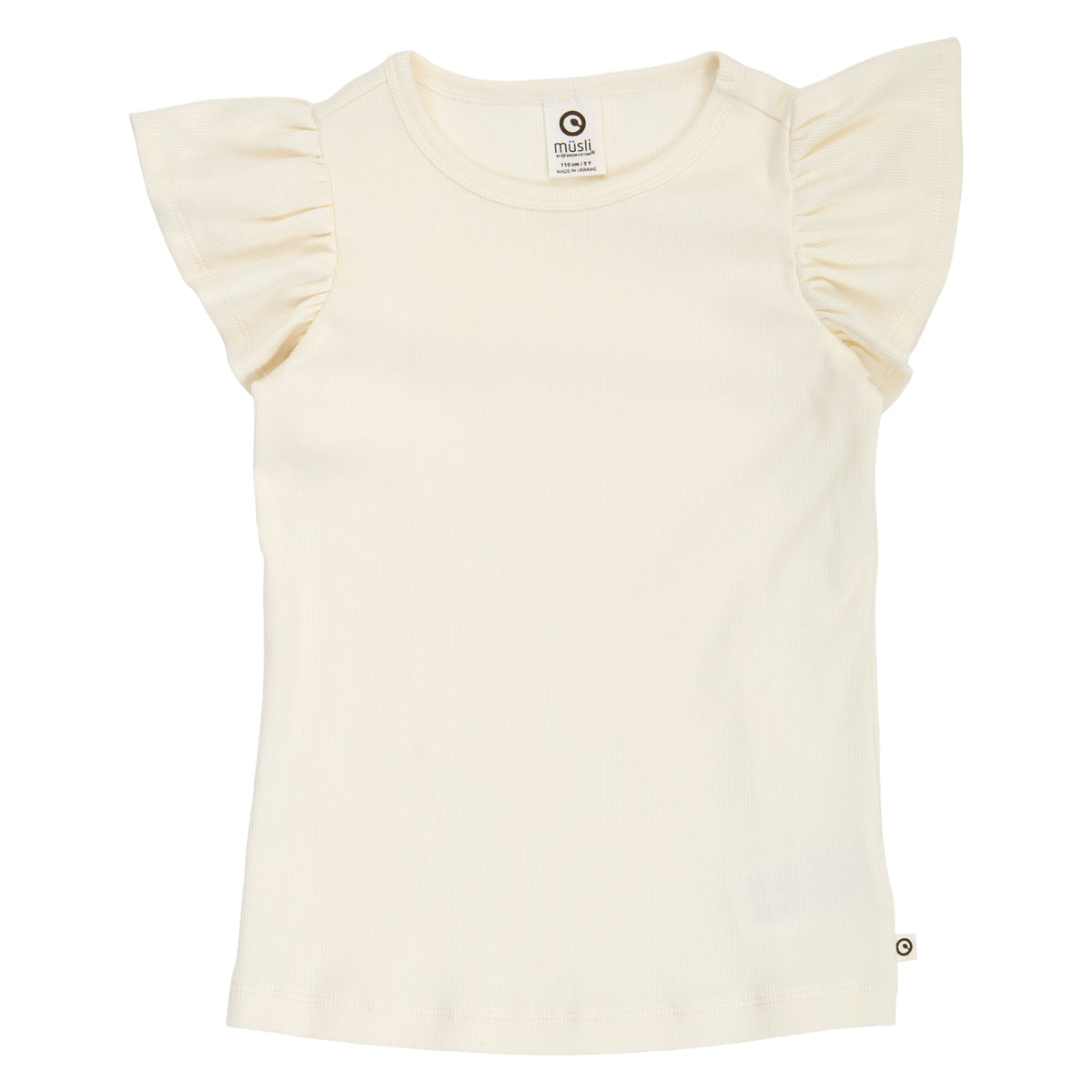 Müsli Cozy me Rib Rüsche T-Shirt