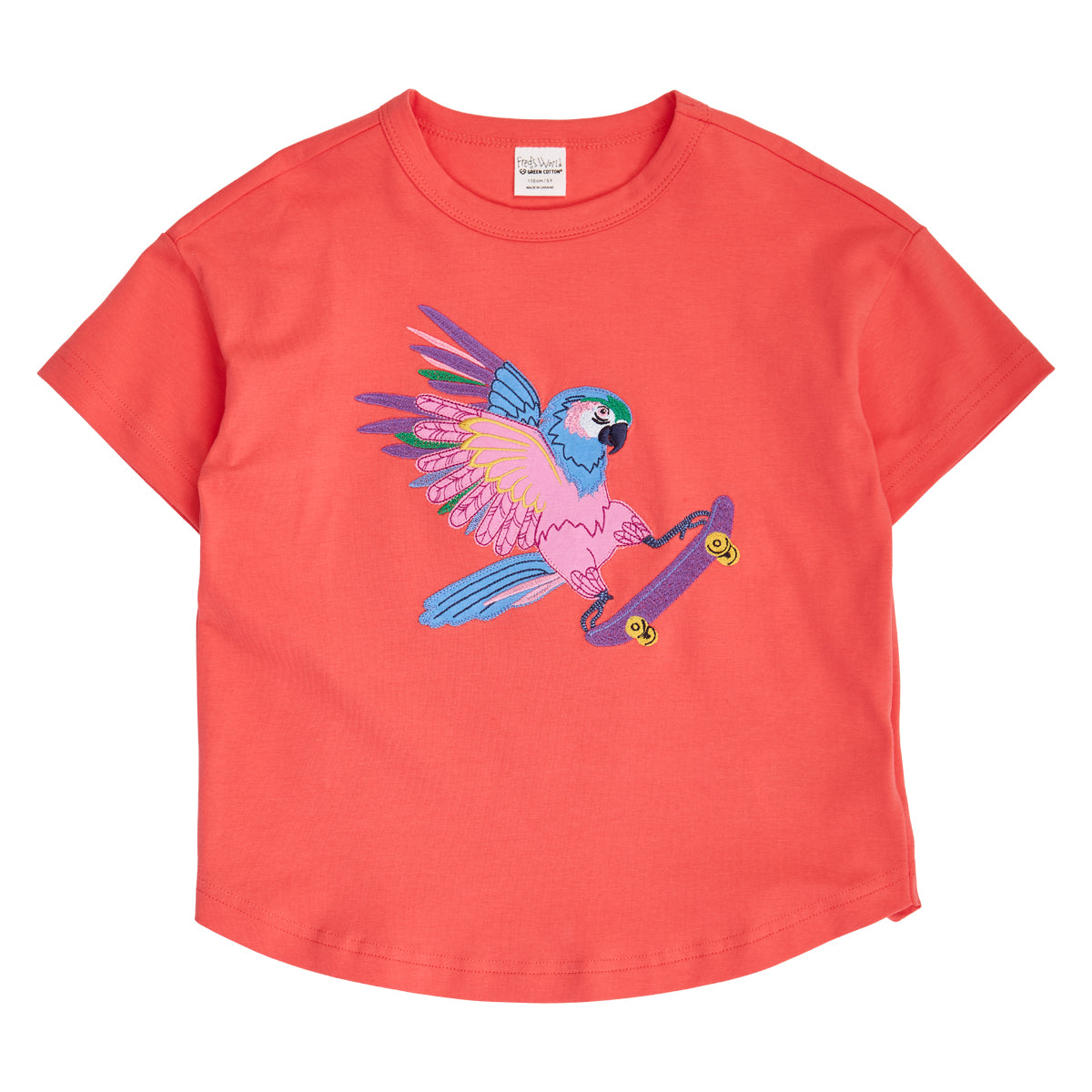 Fred's World T-Shirt Hello parrot