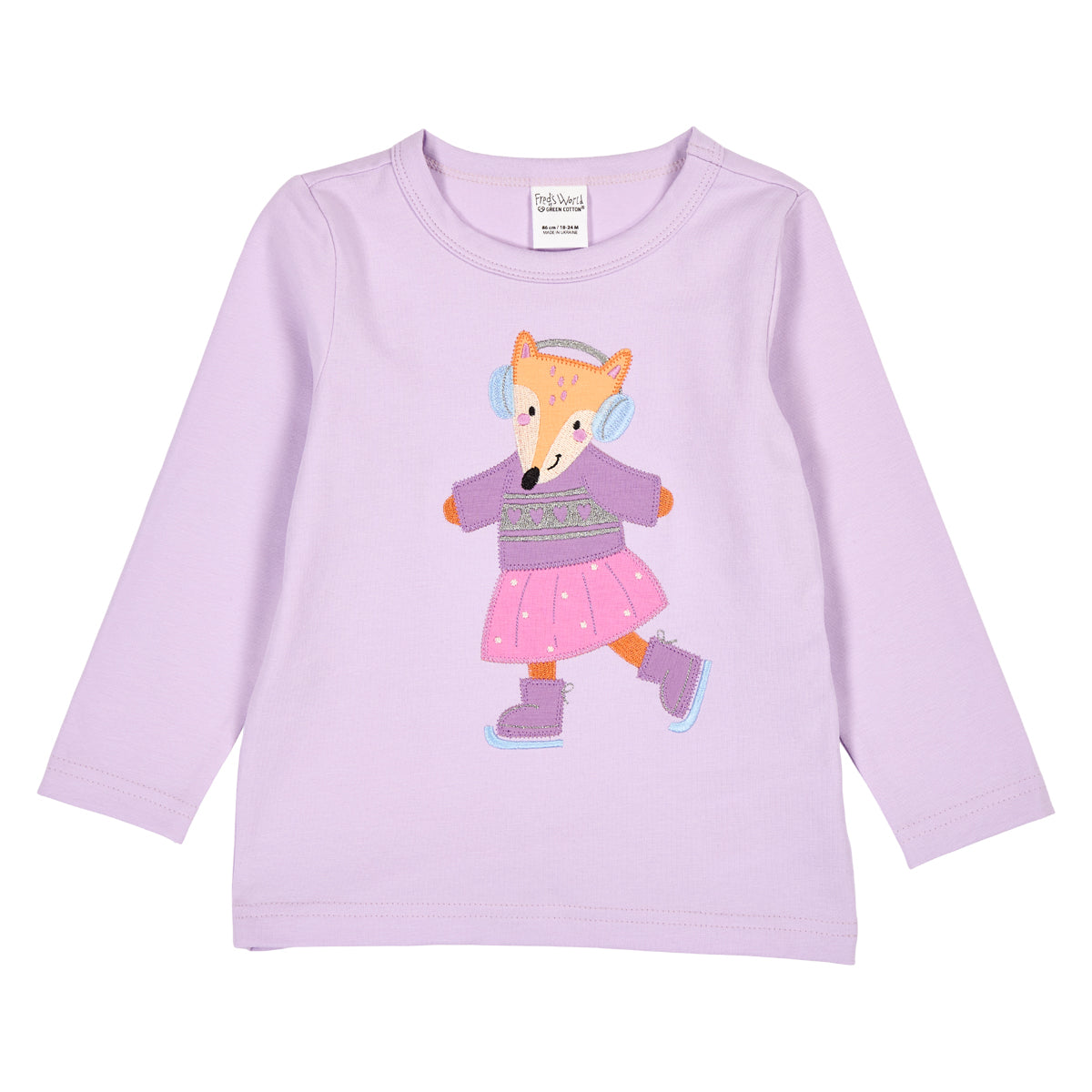 Fred's World Hello fox Langarmshirt