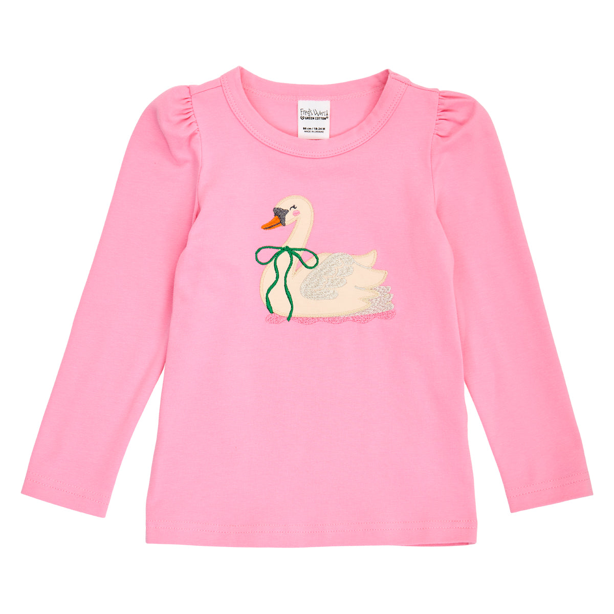 Fred's World Hello Swan Langarmshirt