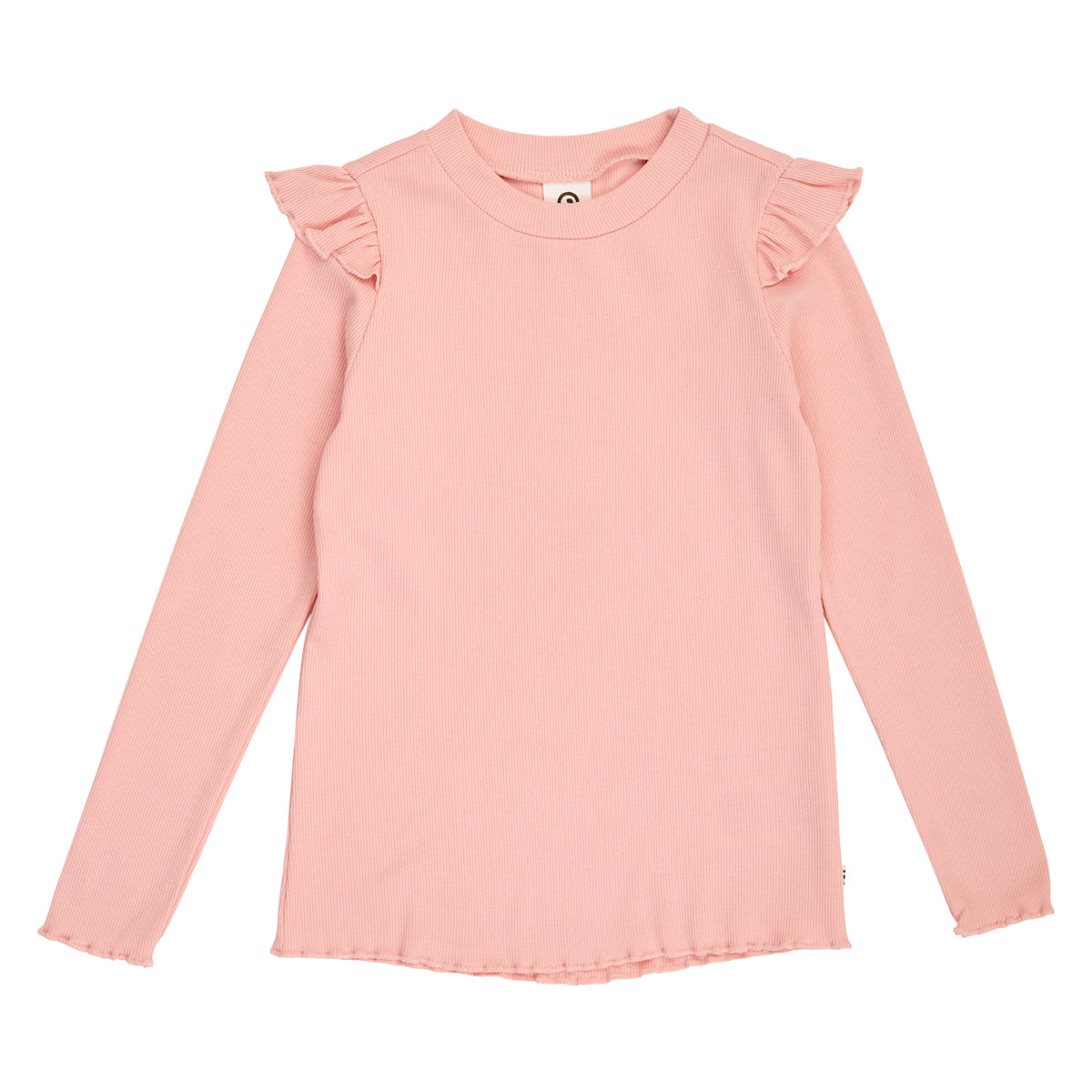 Müsli Cozy Me Rib Rüschen Langarmshirt