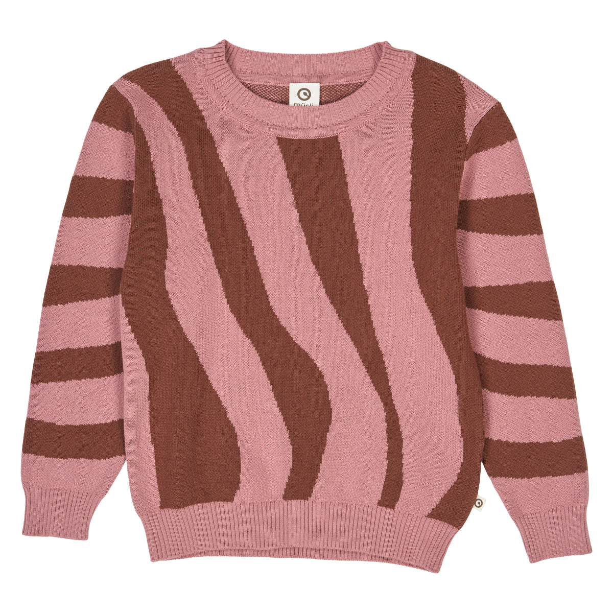Müsli Jacquard Strickpullover