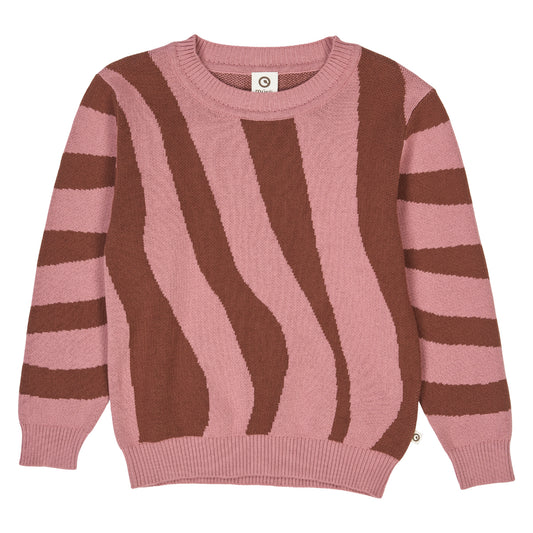 Müsli Jacquard Strickpullover