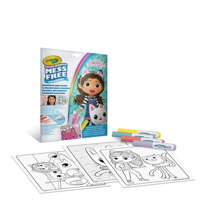 Crayola Color Wonder Malspass Gabby's Dollhouse