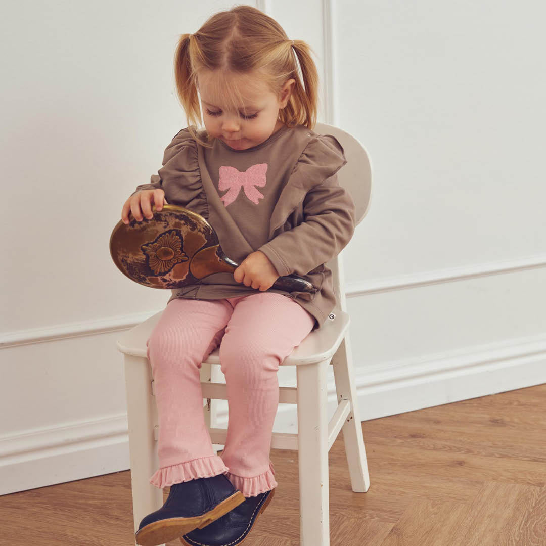 Müsli Cozy Me Rib Rüschen Leggings