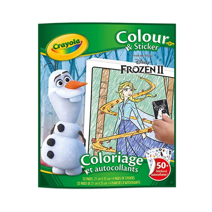 Crayola Mal- und Stickerbuch Disney Frozen