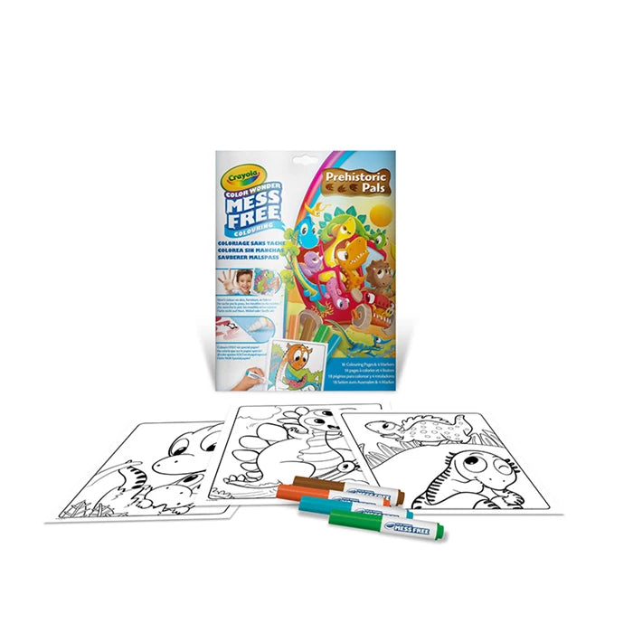 Crayola Color Wonder Malspaß Dinosaurier