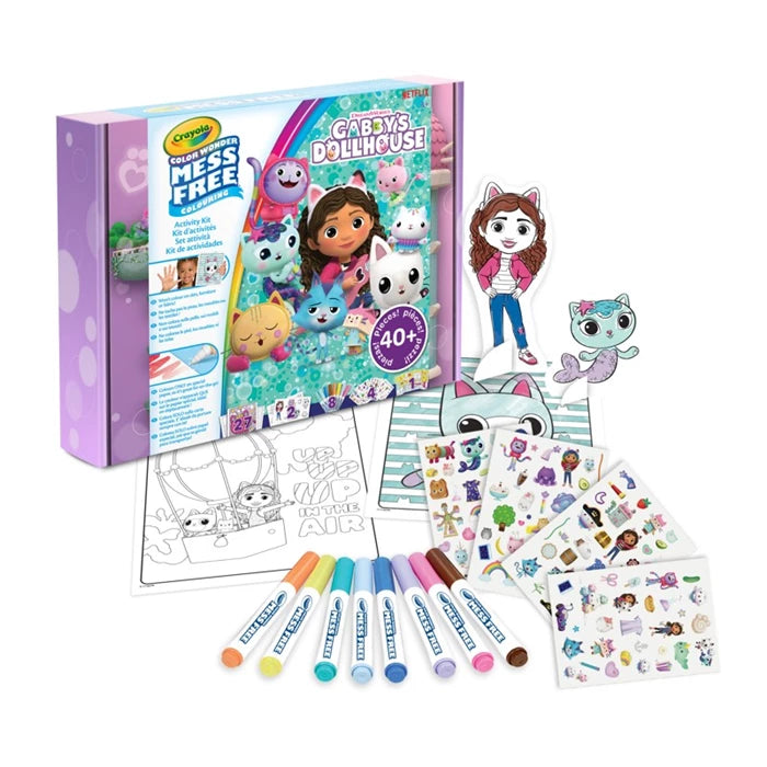 Crayola Color Wonder Aktivitäten Set Gabby's Dollhouse