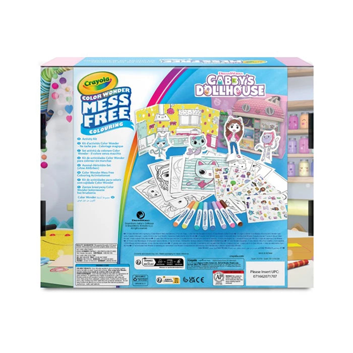 Crayola Color Wonder Aktivitäten Set Gabby's Dollhouse