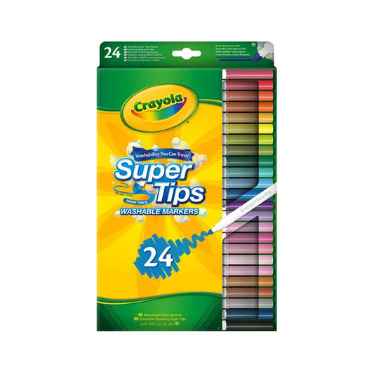 Crayola 24 Filzstifte Supertips