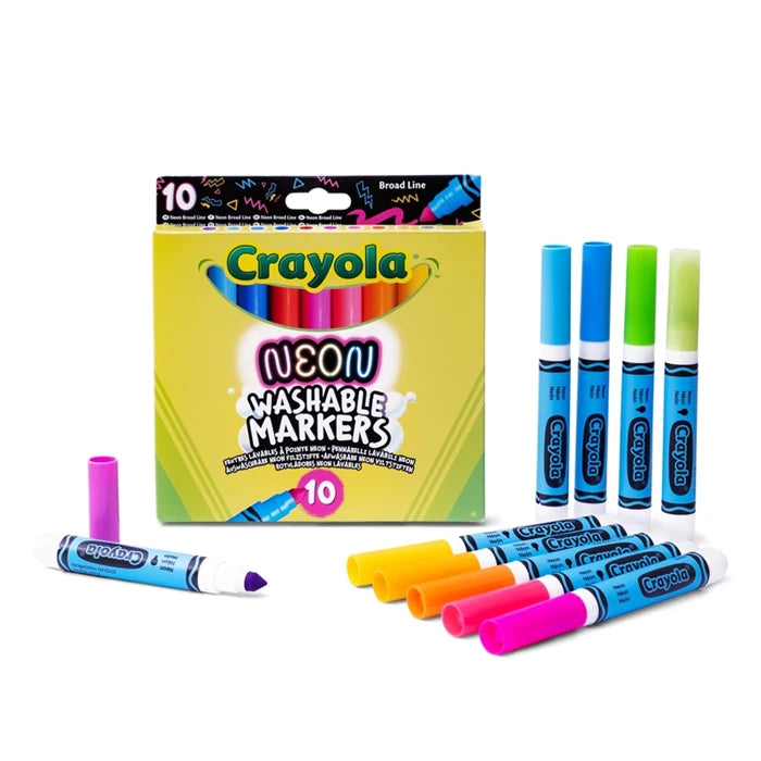 Crayola 10 Filzstifte Neon